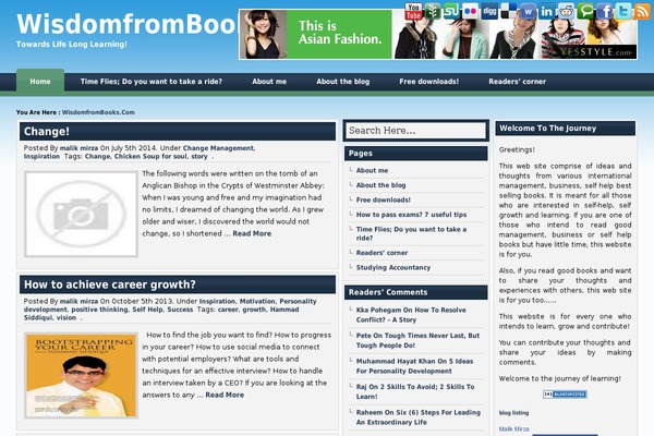Site using Easy-buttons plugin