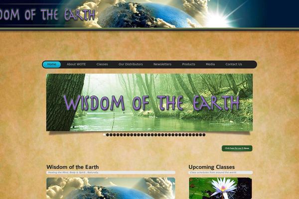 wisdomoftheearth.com site used Freshcover