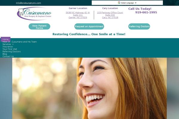 Site using SlideDeck 1 Lite Content Slider plugin