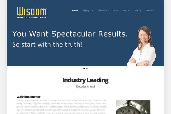 Foxy theme site design template sample