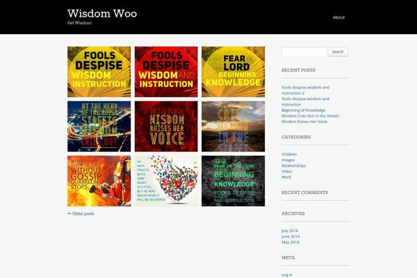 Portfolio Press theme site design template sample