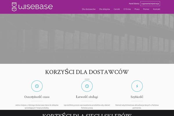 Cake theme site design template sample