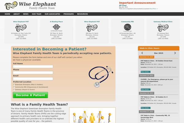 Site using AJAX Contact plugin