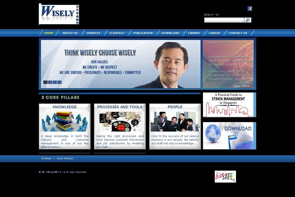 wisely98.com site used Wiselytheme