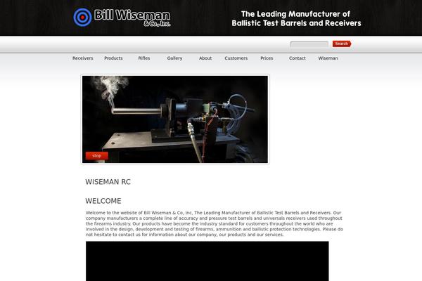 wisemanballistics.com site used Theme972