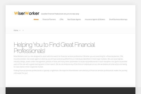 wiserworker.com site used Foxy