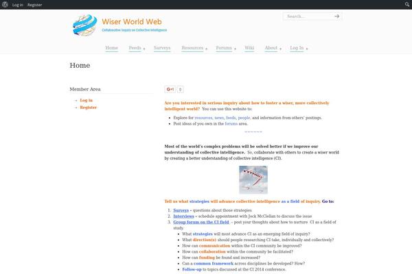 Site using BuddyPress Social plugin