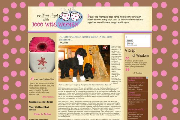 Wise theme site design template sample