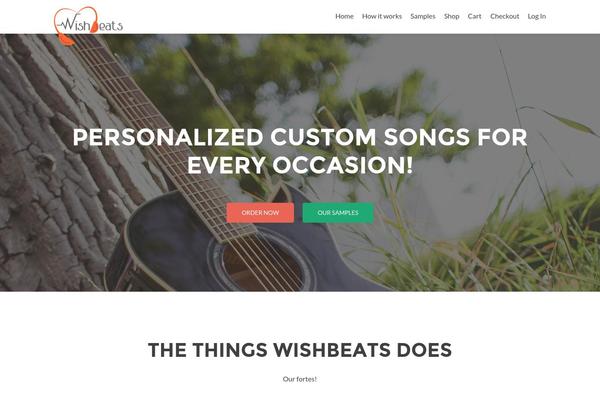 Zerif Lite theme site design template sample