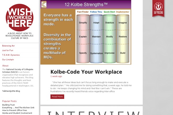 wishyouworkedhere.com site used Modestas