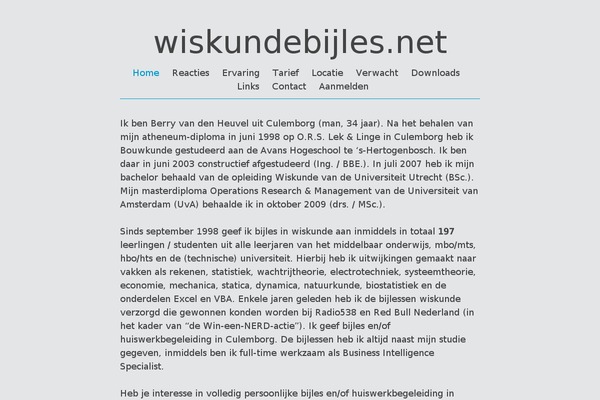 Decode theme site design template sample