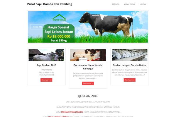 SKT Bizness theme site design template sample