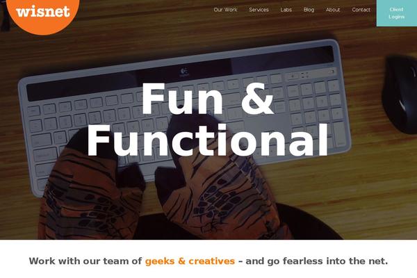 Site using Lightweight Grid Columns plugin