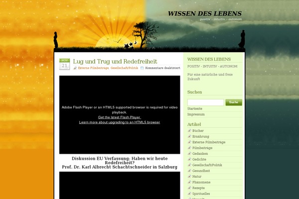 wissendeslebens.de site used Dreamplace