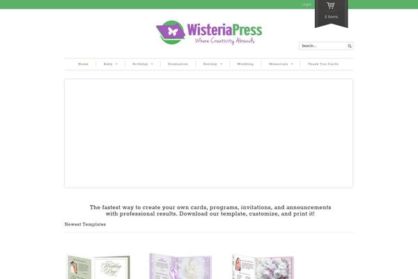 wisteriapress.com site used Maya