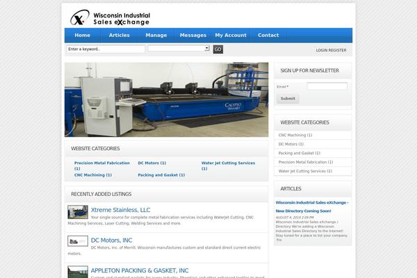 Directorypress theme site design template sample