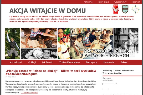 MesoColumn theme site design template sample