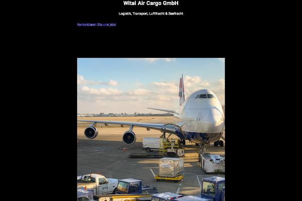 witalaircargo.net site used Trinity-core