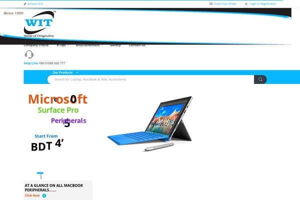 Electro theme site design template sample