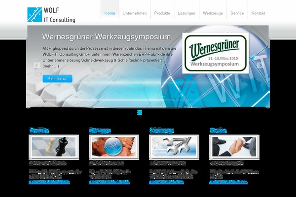 Wit theme site design template sample