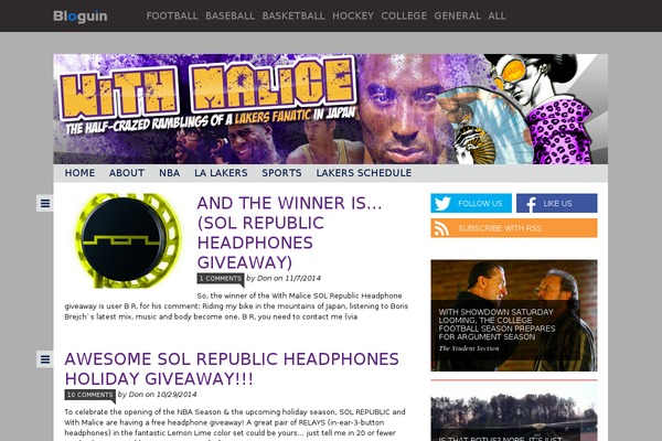 Blogum theme site design template sample
