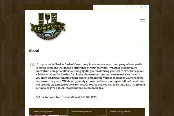 Angular theme site design template sample