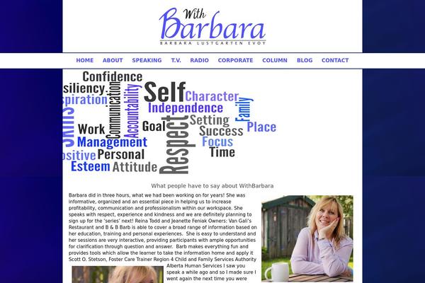 withbarbara.ca site used Range