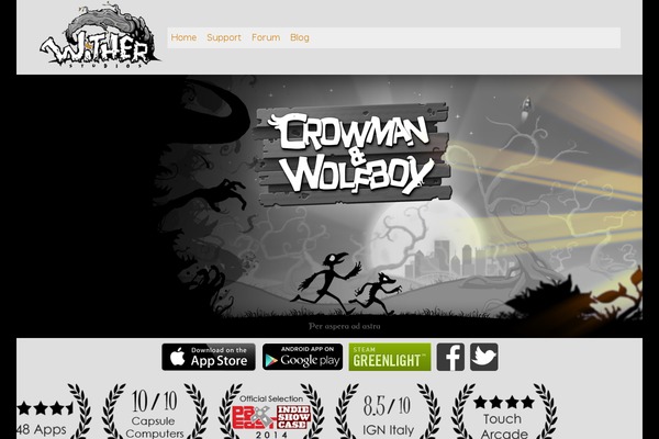 Flatpack theme site design template sample