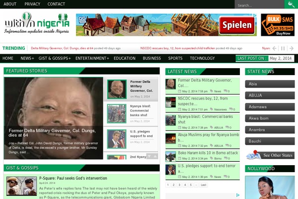 Site using Network Posts Extended plugin