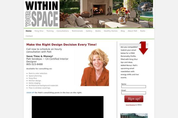 withinyourspace.com site used Custom-wys