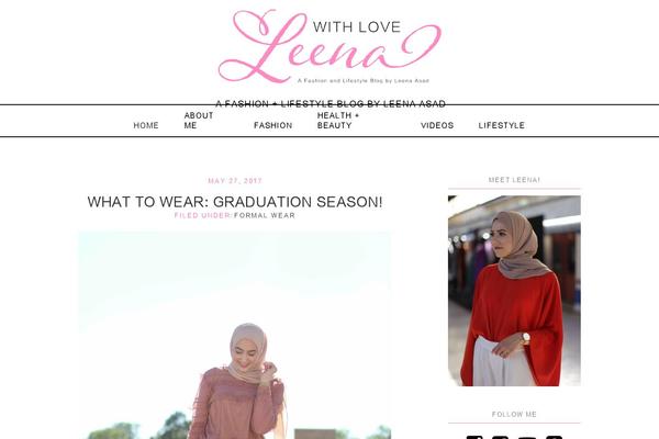 withloveleena.com site used Alt