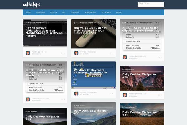 tdMacro theme site design template sample