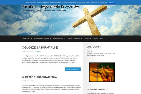 Retina theme site design template sample