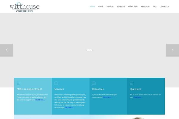 HealthCenter theme site design template sample
