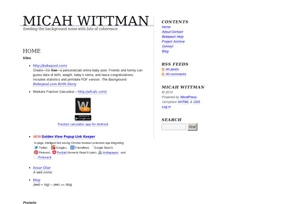 blog.txt theme site design template sample