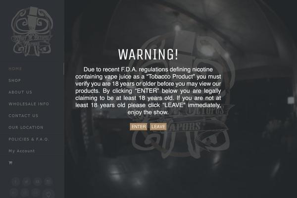 Site using Jck-woo-quickview plugin
