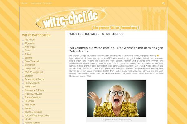 witze-chef.de site used Hueman-pro