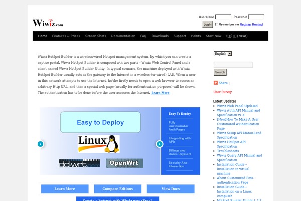 Site using WP-CodeBox plugin