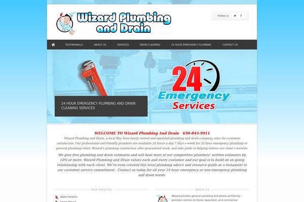 Laboratory theme site design template sample