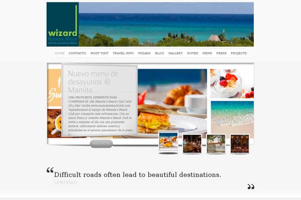 SimplePress theme site design template sample