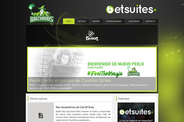 Splash theme site design template sample