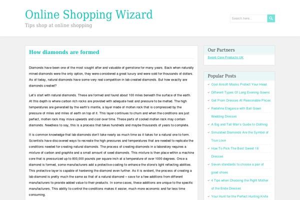 PaperCuts theme site design template sample