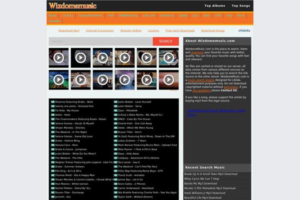 wizdomemusic.com site used Galegale