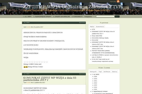 Site using Stream Video Player plugin