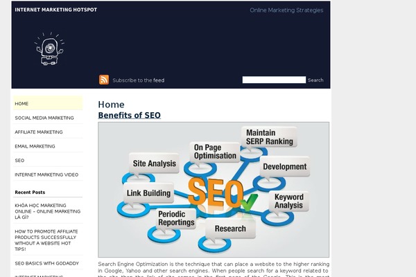 Happy Cyclope theme site design template sample