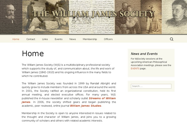 Twenty Thirteen theme site design template sample