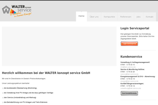wk-service.de site used YellowProject