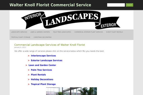 RCG Forest theme site design template sample