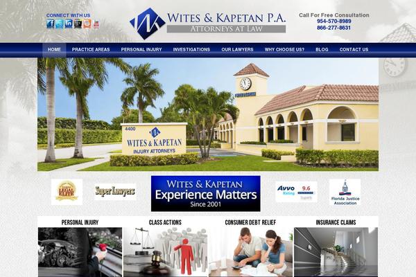 wklawyers.com site used Witeskapetannew