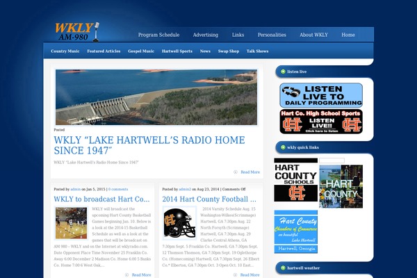 Studioblue theme site design template sample